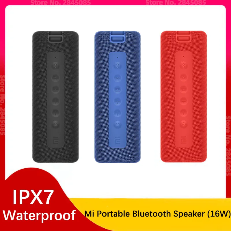 Xiaomi Mi haut-parleur Bluetooth Portable 16W connexion TWS extérieure son de haute qualité IPX7 étanche Playtime Mi haut-parleur