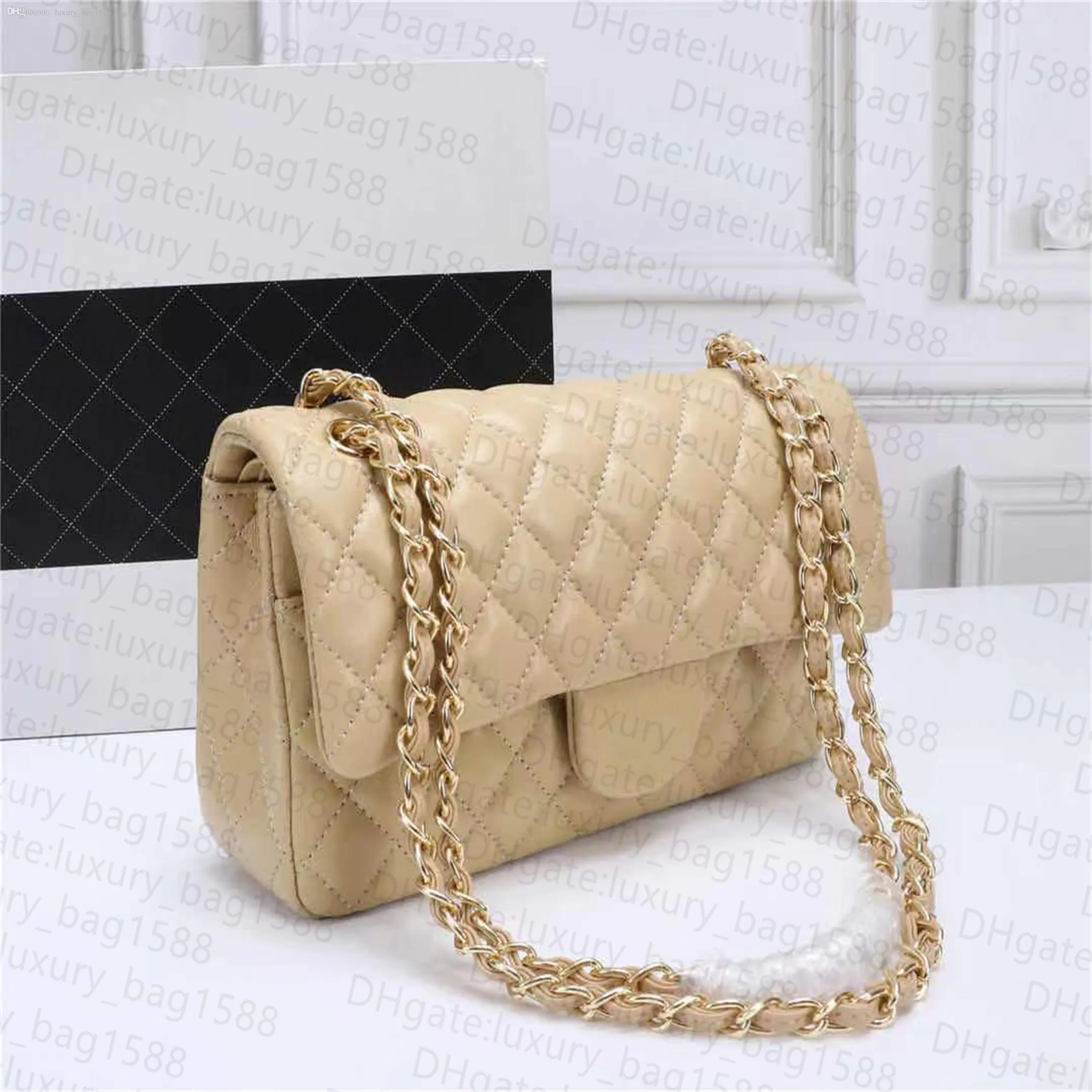 CF bag 1:1 mirror quality chain bag designers bags women oblique classic flip bag 2.55 Caviar bag luxury diamond grain leather large capacity flap bag