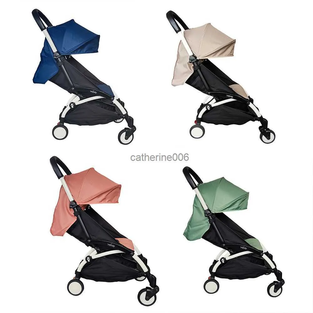 175 grader barnvagn solskade och foder för Babyzen Yoyo -tillbehör Yoya Hood Madrass Set Pram Canopy Cover Seat Cushion L230625