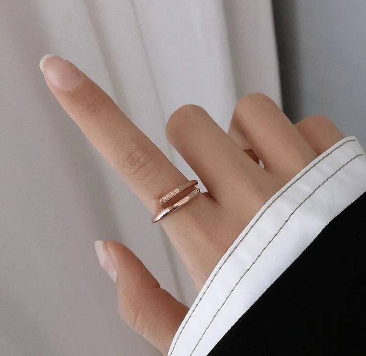 8 Korean Thin Rings – Bling Little Thing