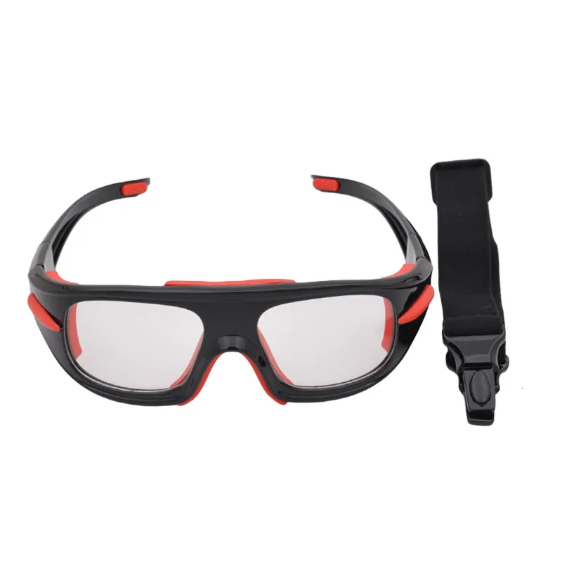 Lunettes de plein air Lunettes de sport pour lunettes de basket-ball de football Protection des yeux Anti-impact Lunettes de basket-ball de sécurité Myopie Sport Lunettes de cyclisme 230630