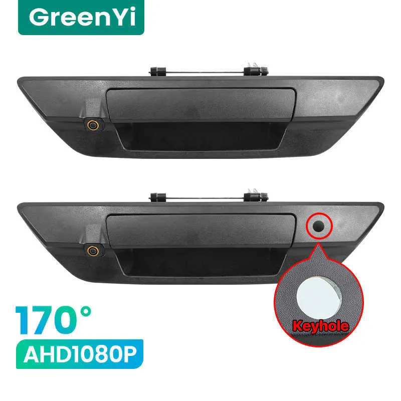 Voiture dvr AHD 1080P 170 ° Camionnette Vue Arrière Caméra Noire pour Toyota Hilux revo 2015 2016 2017 2018 2019 2020 2021 Vision Nocturne ReverseHKD230701