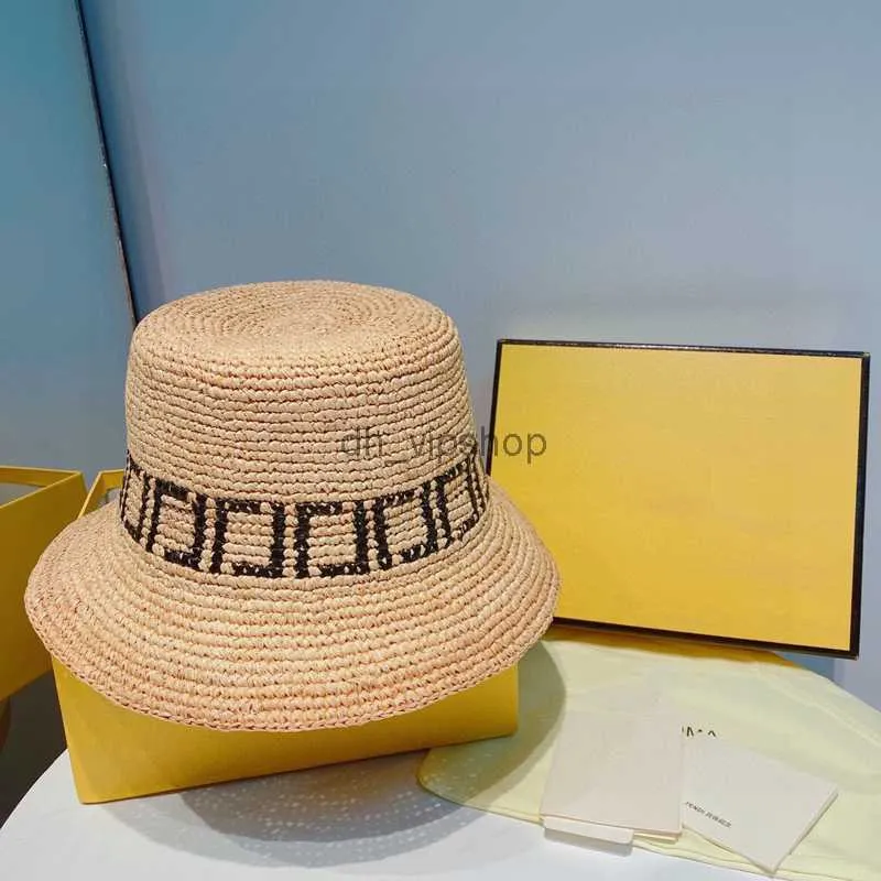 Skąpy brzeg kapelusze lafite słomy kapelusz designerka casquette nowa Raffii plażowa wiadra czapki czapki czapki męskie letnie filta przeciwsłoneczne kobiet fisherman hat ładny D226291f
