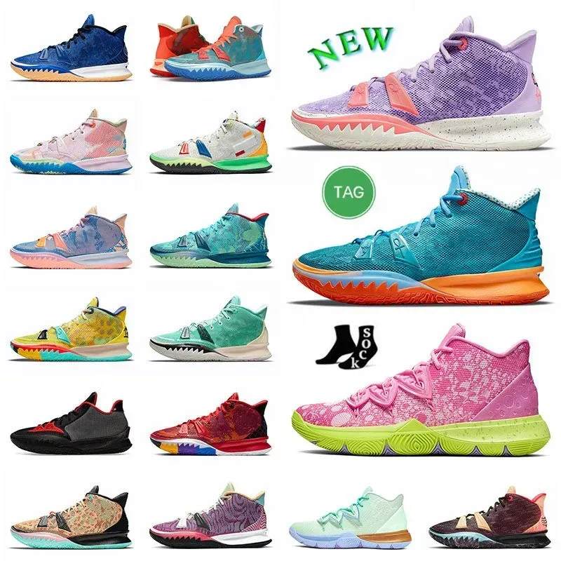 Authentic Kyrie 7 Purple Daughter Black Friday Basketball Shoes