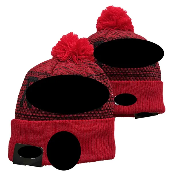 Cincinnati''reds''bobble hattar baseball boll kepsar 2023-24 modedesigner hink vår hatt chunky stick faux pom beanie julhatt