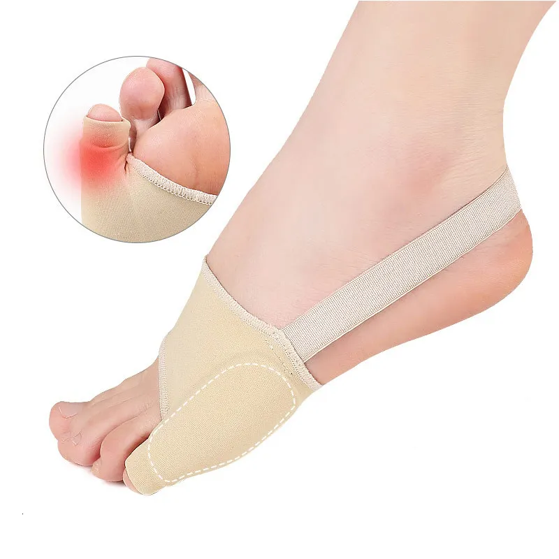 Traitement des pieds 2Pcs Soins des pieds Petit orteil Hallux Valgus Correcteur Ort ics Bone Thumb Adjuster Correction Pédicure Chaussettes Bunion Lisseur 230701