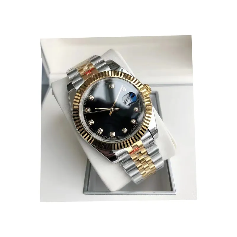 Risparmia alla grande su Orologio Da Uomo Automatico In Acciaio Inox Impermeabile Vetro Zaffiro Luminoso Design Raffinato Con Custodia in grandi