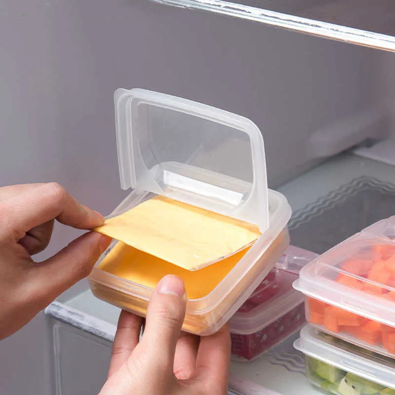Neue Butter Käse Lagerung Box Tragbare Kühlschrank Obst Gemüse Frischhalten  Organizer Box Transparent Käse Container Von 2,14 €