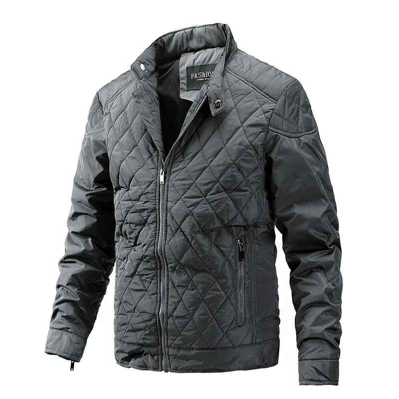 Slim Plaid Plus Cotton Jacket Slim Plaid Plus Cotton Jacket