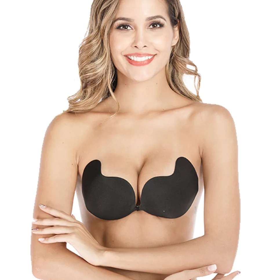 Almofadas de peito sem alça Bio-Gel Mango Cup, sutiã invisível de silicone, efeito push-up e elevador, perfeito para vestidos de noiva, variedade de estilos disponíveis