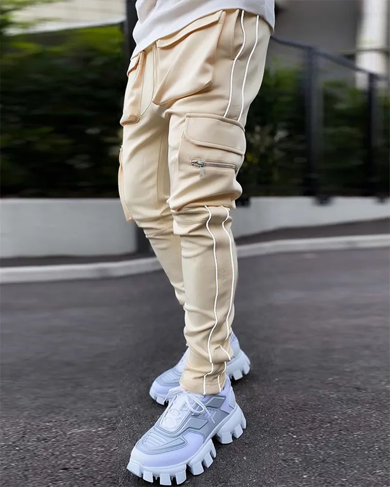 Men Trousers Casual Pants Sweatpants Jogger Fashion Design