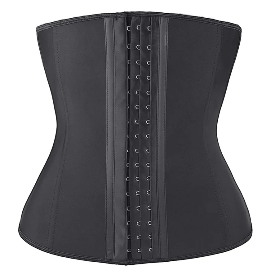 Latex Katoen Lycra Taille Trainer Vrouwen Zweet Riemen Voor Vrouwen Corset Tummy Body Shaper Fitness Modellering Riem Afval Trainer LJ20120239U