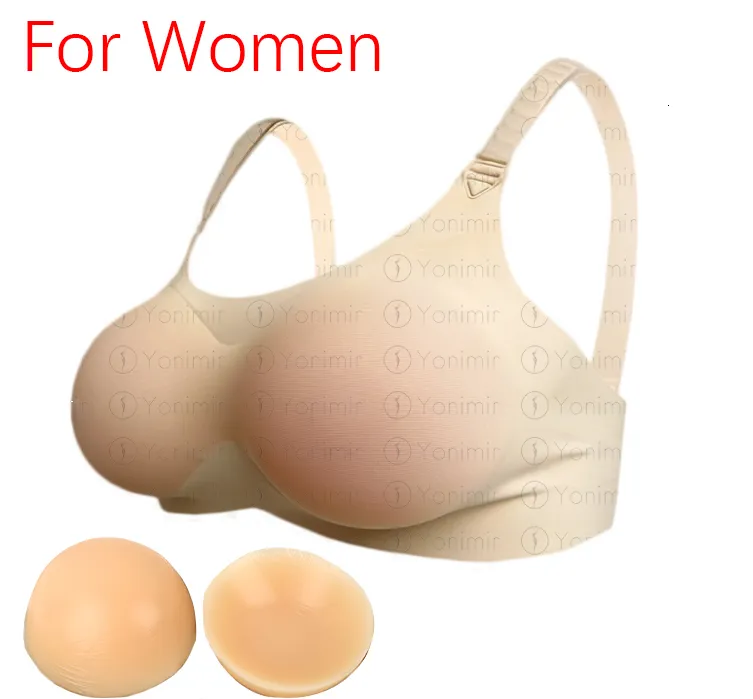 Silicone Breast Form Realistic Fake Boobs Chest Tits X Cup Shemale