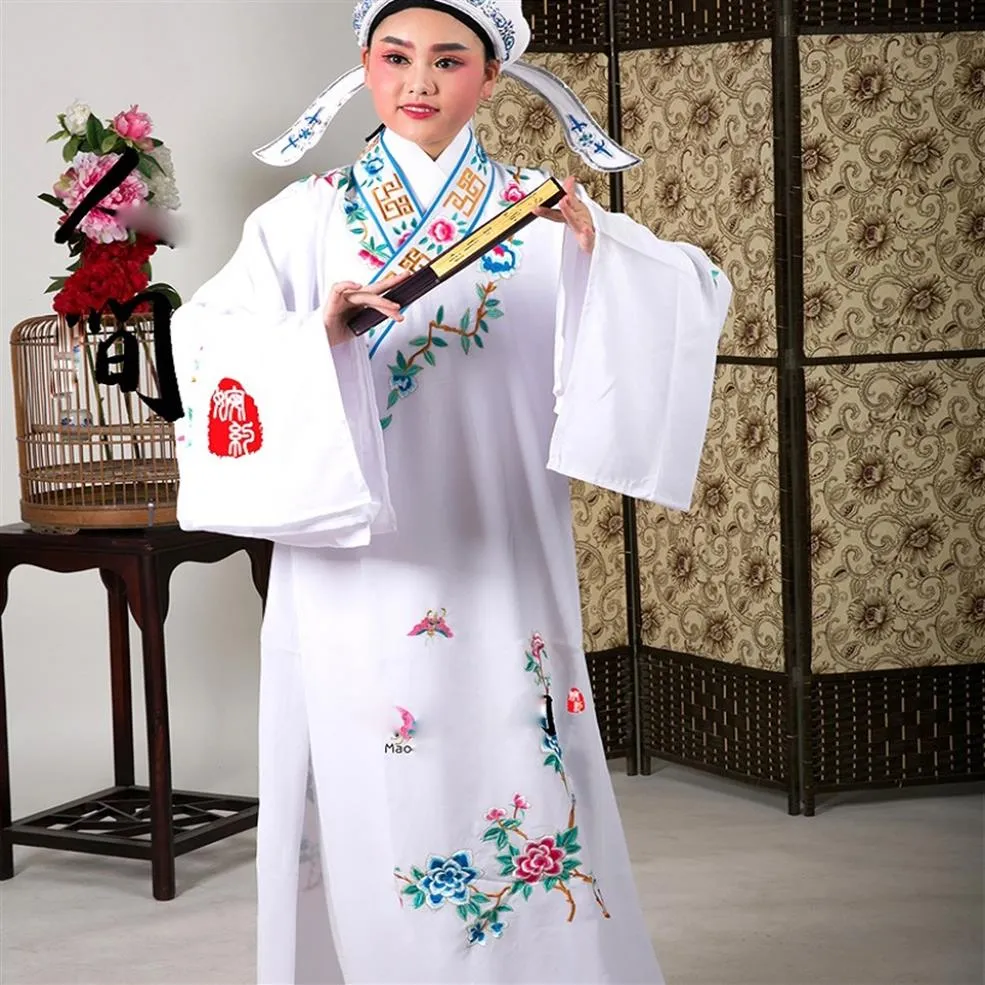 Unisex Beijing opera artistes studio Man clothing 9 Colors stage drama fase dramma woman costume Chinese style opera Garment336K