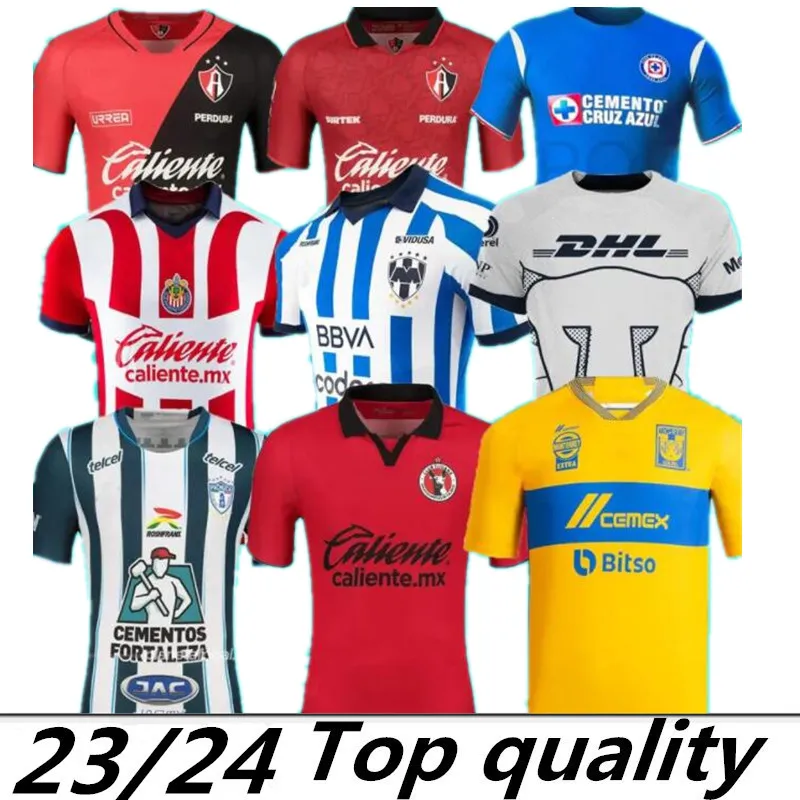 Club America 2023 2024 Chivas de Guadalajara Soccer Jerseys Tigres UANL 23 24 LIGA MX I. BRIZUELA A. VEGA Rayados football shirt Monterrey Atlas FC GONZALEZ Club Leon