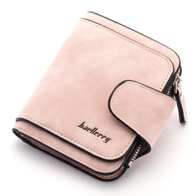 Baellery Luxury Women's Wallet Short Leather Wallet Women Coin Purseカードホルダーマネークリップレディースウォレット小さな女性財布