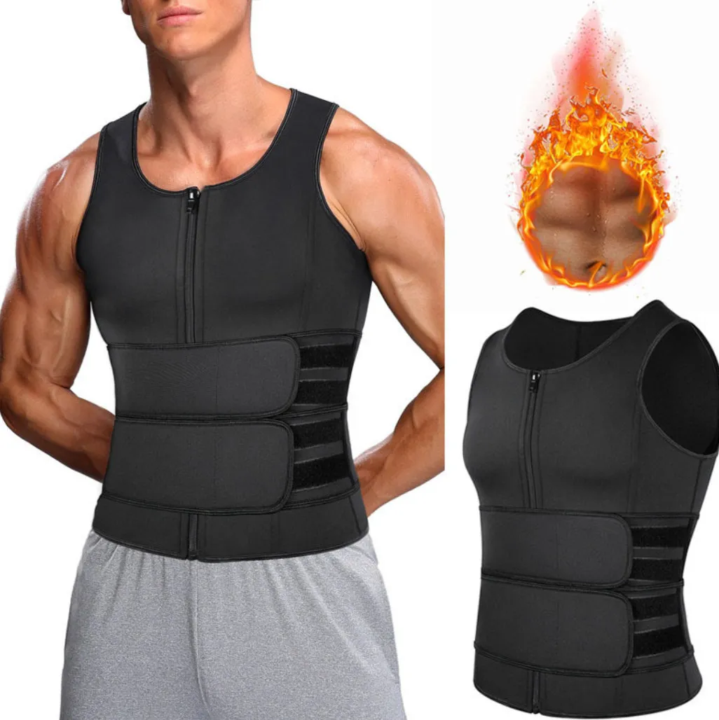 Gilet sportivo da uomo con doppia cintura in vita Shapewear, giubbotto antisudore in vita per scolpire il corpo e supporto posturale. Esplora una vasta gamma di stili e altro ancora