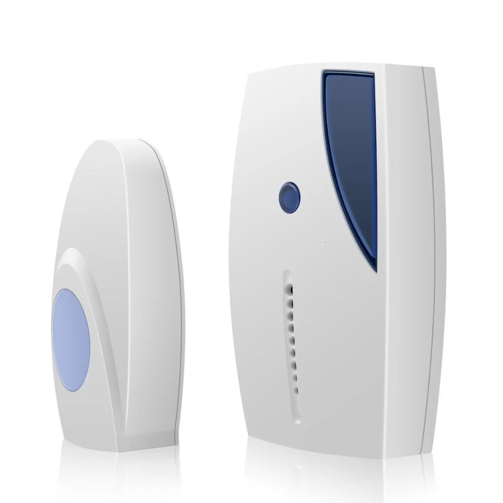 Doorbells Smart Wireless Doorbell With LED Indication 36 Tunes Chime Music Door Bell Transmitter