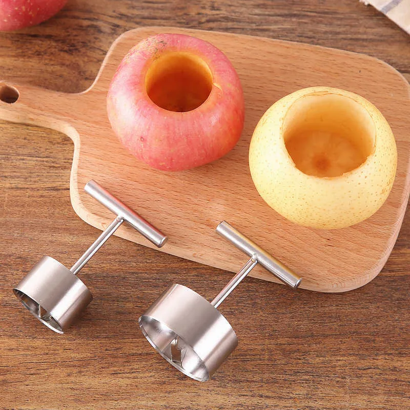 Nouveau séparateur de dénoyauteur de dénoyauteur de noyau de fruit  multifonctionnel de coupeur de noyau de poire de pomme d'acier inoxydable  pour des