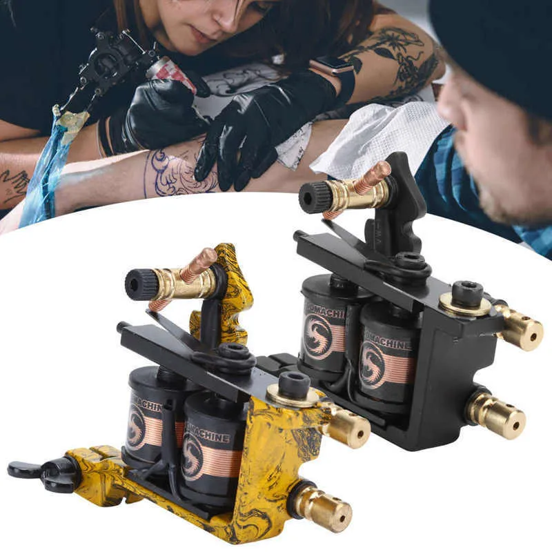 ZAZXCN Professional Handmade Coil Tattoo Machine 8 Wraps India | Ubuy