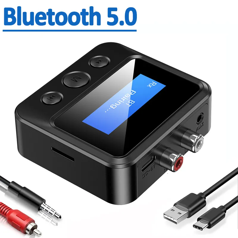 Acheter Transmetteur récepteur Bluetooth 2 en 1, 3.5mm, stéréo, sans fil,  câble Audio, Dongle, adaptateur Bluetooth V4.2, pour TV, DVD, Mp3, PC