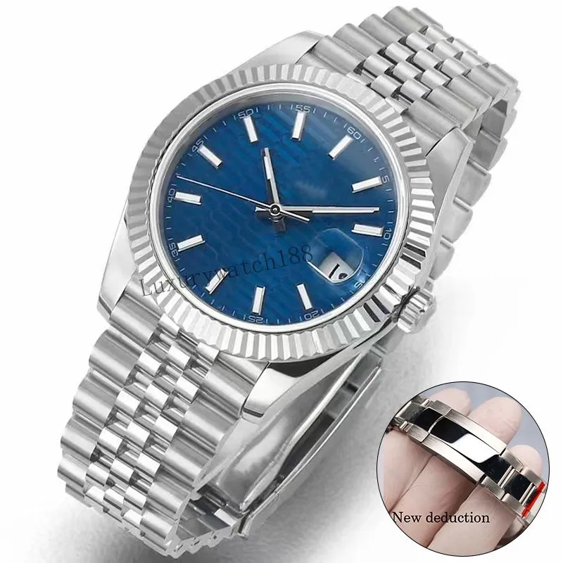 Mens Watch Designer Hareketi İzle Yüksek kaliteli lüks otomatik saat boyutu 41mm kutu lüminesan tasarımcısı TK_WATCH OROLOGIO'lu erkekler için saatler.