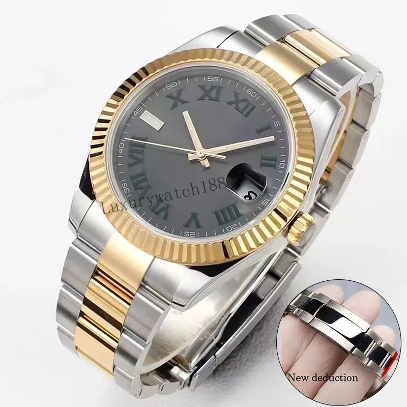 zegaś Męskie Watch Designer Ruch zegaś Wysokiej jakości luksusowy automatyczny zegarek dla mężczyzn Rozmiar 41 mm zegarek dla mężczyzn luminescencyjnych zegarków projektantów Orologio. Oglądać