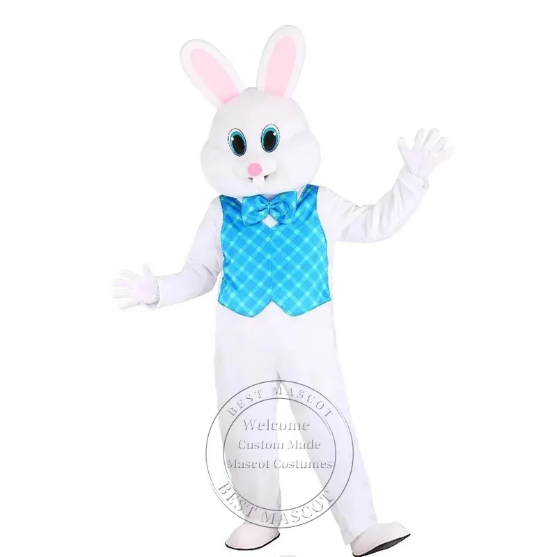 Sıcak Satış Paskalya Tavşanı Maskot Kostüm Doğum Günü Partisi Karnaval performans giyim Tam Vücut Sahne Kıyafet