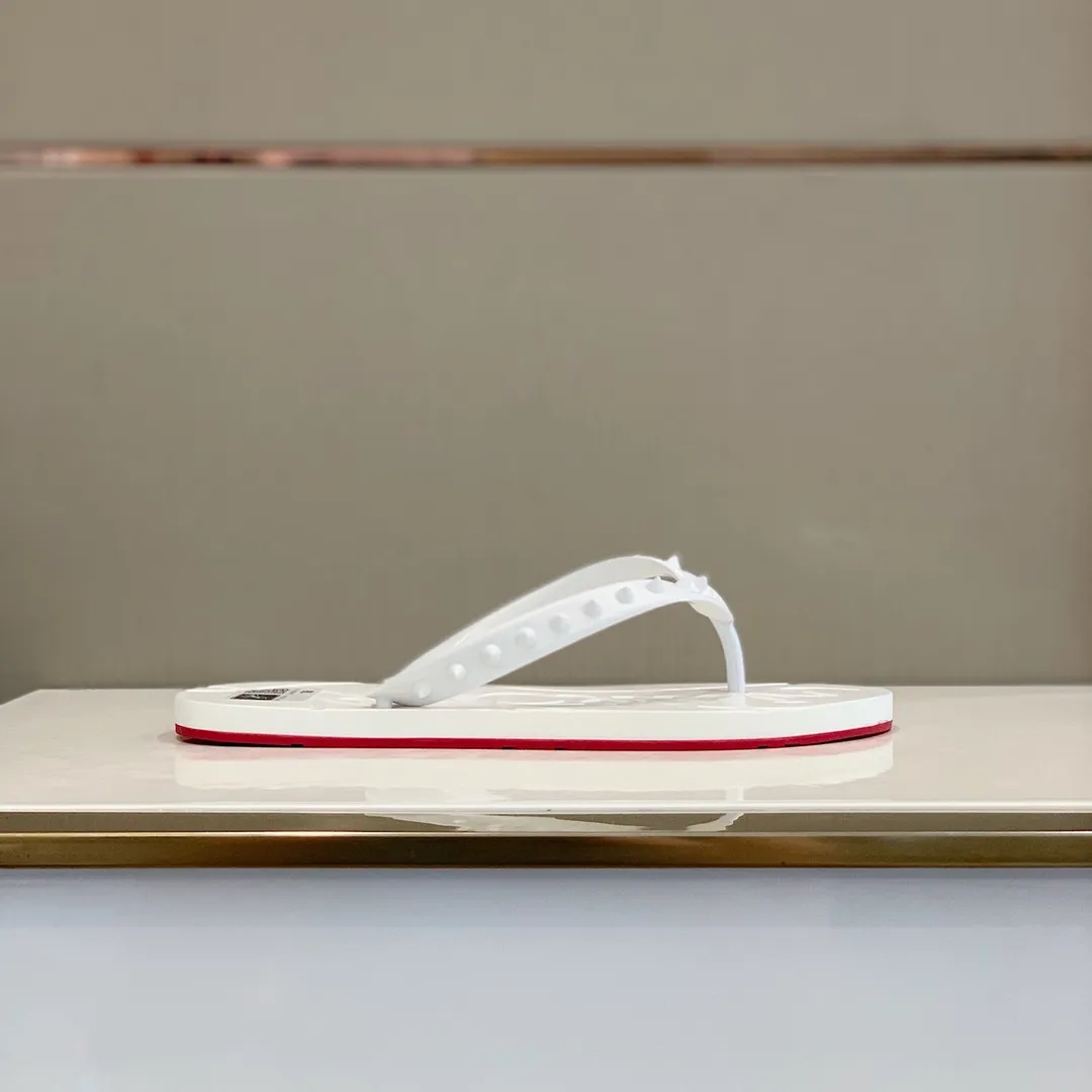 Designer rossi maschile designer flop flop sandali rossi sandali rossi femminili famosi perizoma estivi per cinguali unisex sandali piscina unisex con scatola di dimensioni 35-46 394