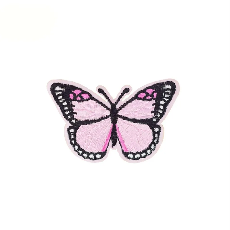 10pcs Butterfly patches badges for clothing iron embroidered patch applique iron on patches sewing accessories for clothes259V