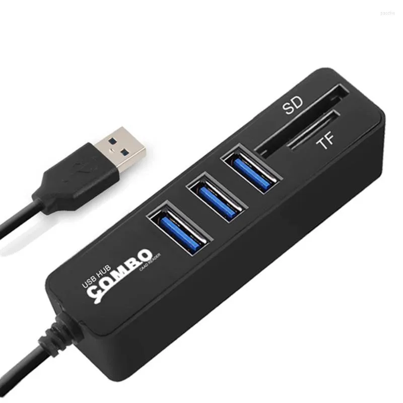 JDL-HSD8/JDL-HSD5 USB Hub Combo 3/6 2.0 Hoge Snelheid Mini 2 In 1 SD TF Kaartlezer Splitter voor Laptop Computer