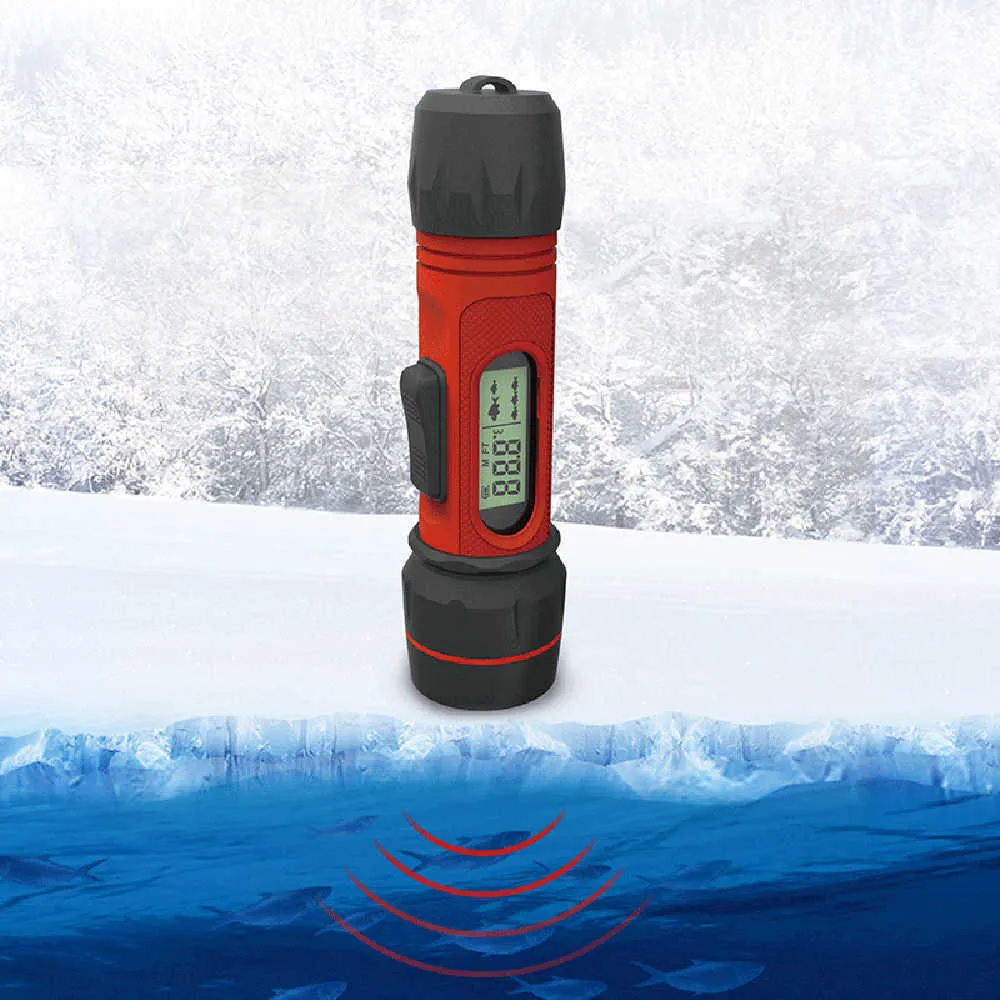Erchang F12 Sonar Ice Fishing Fishfinder With LED Underwater Light Wireless Handheld Portable
