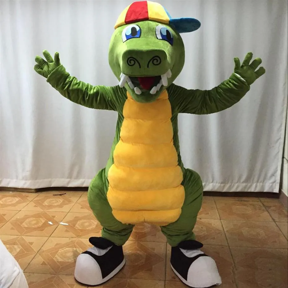 2019 nouveau costume de mascotte de crocodile adulte le plus récent costume de crocodile mignon pour 207F