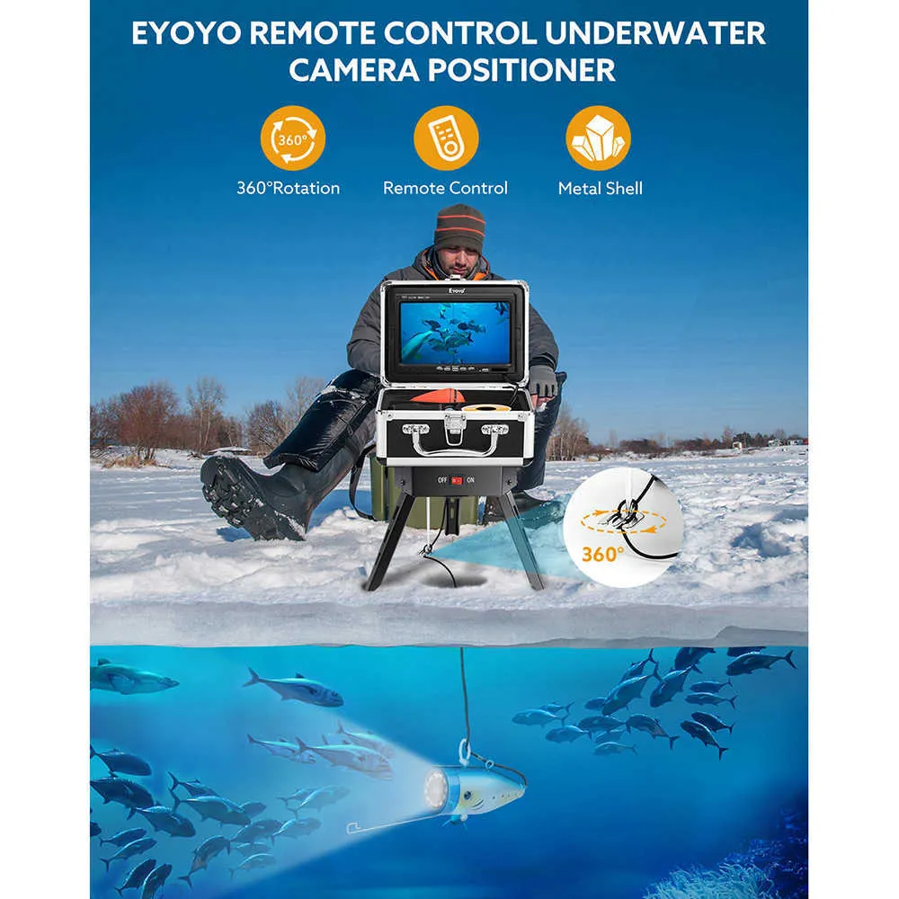 Fish Finder Eyoyo Underwater Fishing Camera Positioner 360 Degree