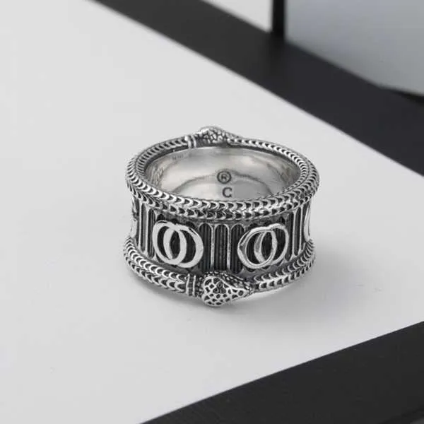 Los diseñadores anulan joyas de lujo para mujeres diseñador de matrimonio masculino y femenino anillos de uñas de plata esterlina tendencia de moda de alta calidad pareja aniversario estilo agradable