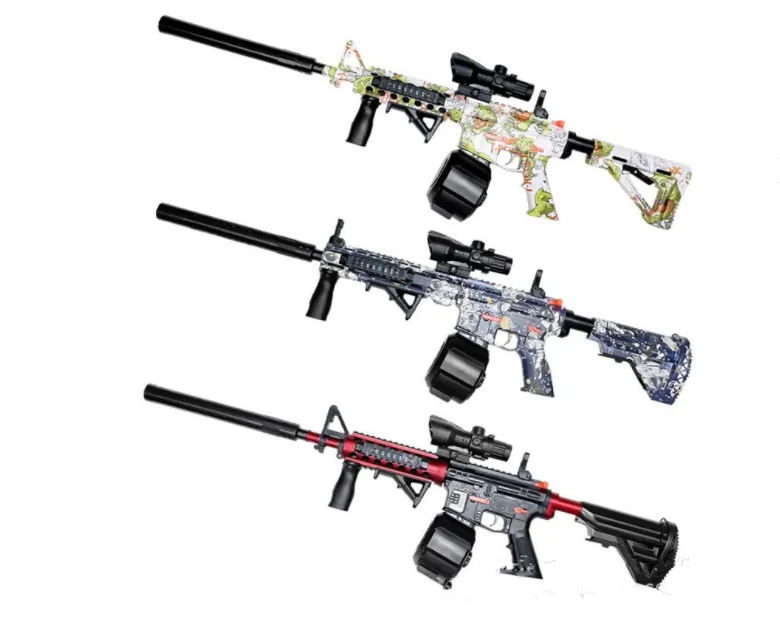 Gun Toys 2023 Electric Manual Water Splatter Ball Toy Gun Paintball Пистолет на открытом воздухе CS Gel Blast