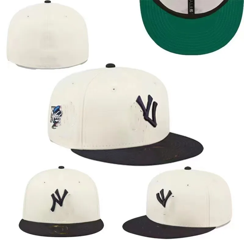 Mans Designer Monterade hattar Snapbacks Justerbar baseball fotbollsmössa All Team Logo Lyxig röd blå färg Utomhussport Broderi platt hel Stängd Beanies-keps