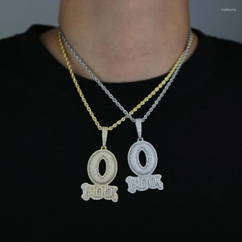 Colgante Cubo De Hielo Estilo Hip Hop - Chapado En Oro, Con Circonitas, Ideal Para Looks Urbanos