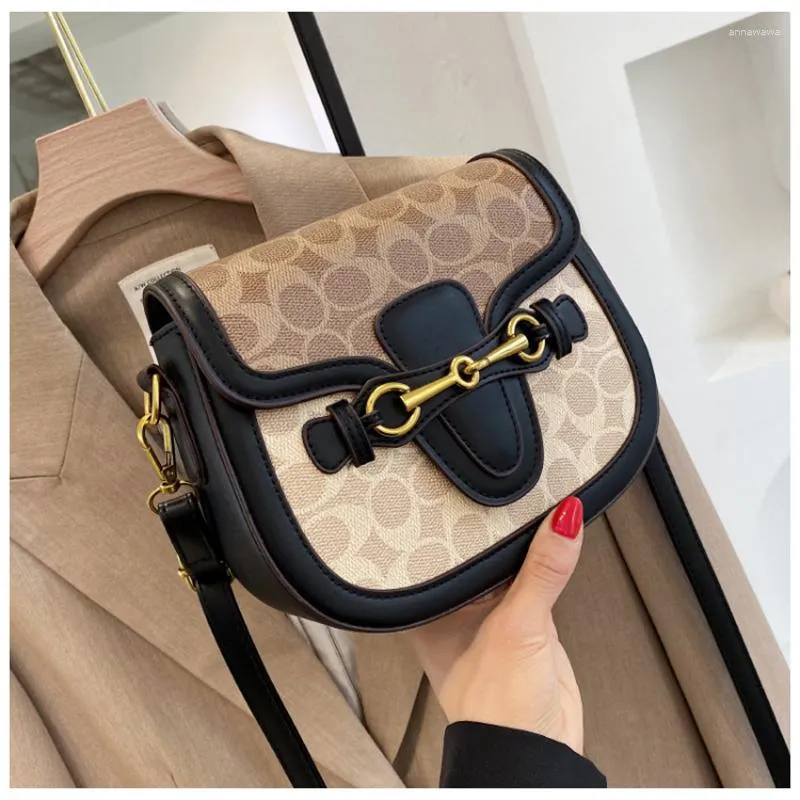 Evening Bags 2023 Women's Bag Trend Luxury Designer Handbag Retro Fashion High Quality Black Brown Red Crossbody Shoulder