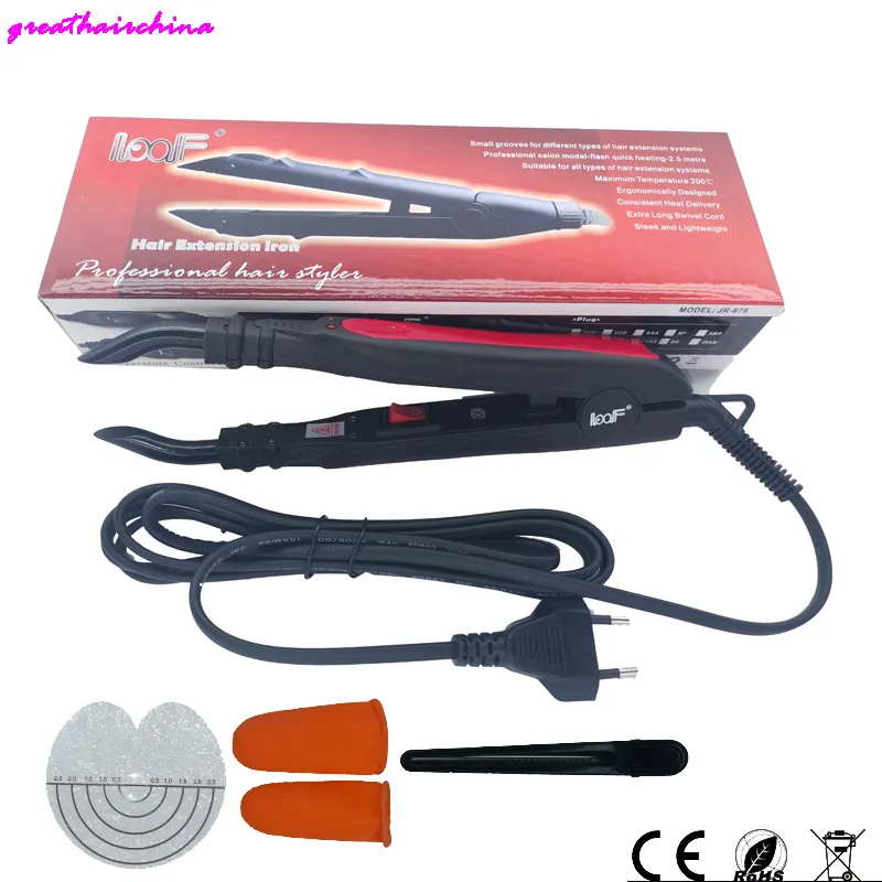 Steckverbinder 1 Stücke EU CE Zertifizierung Konstante Temperatur Fusion Wärmeverbinder Keratin Bonding Haarverlängerung Fusion Connector Tools 230701