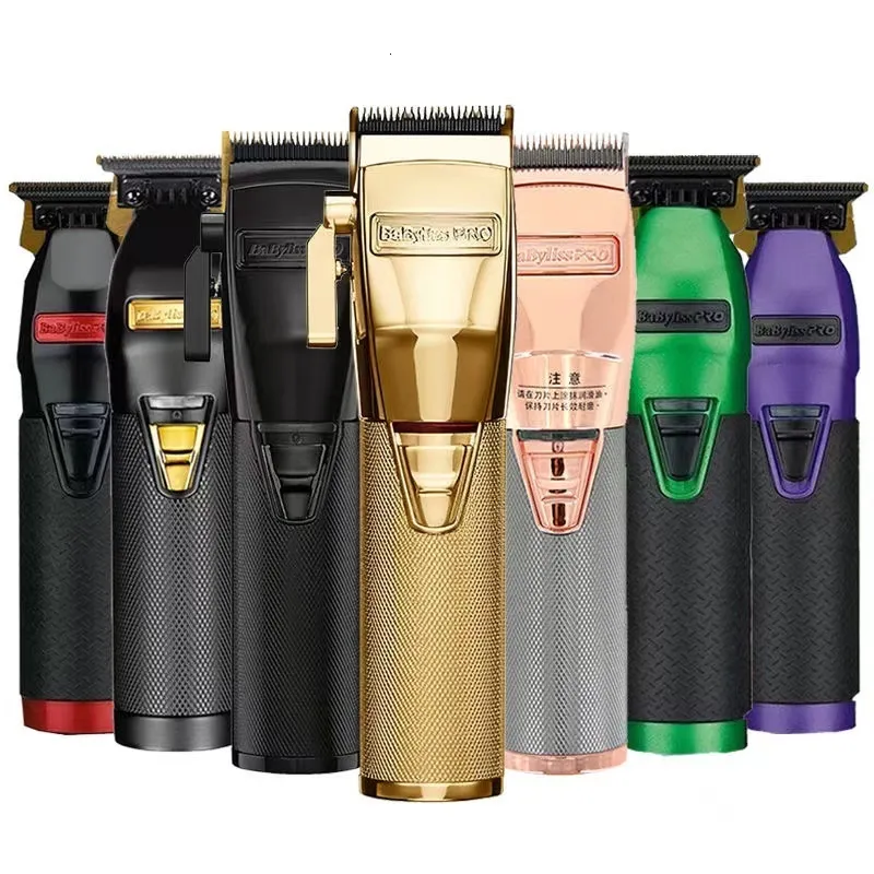 Clippers Trimmers Profesjonalne włosy Trimmer Salon Hair Olej Głowica Stopniowe włosy Clipper Razor Electric Hair Clipper Brefless Shaver Trimmer Barbers 230701