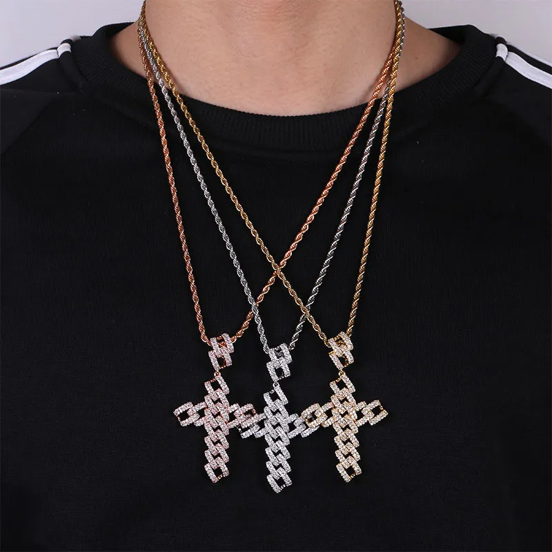 hip hop cross necklace13