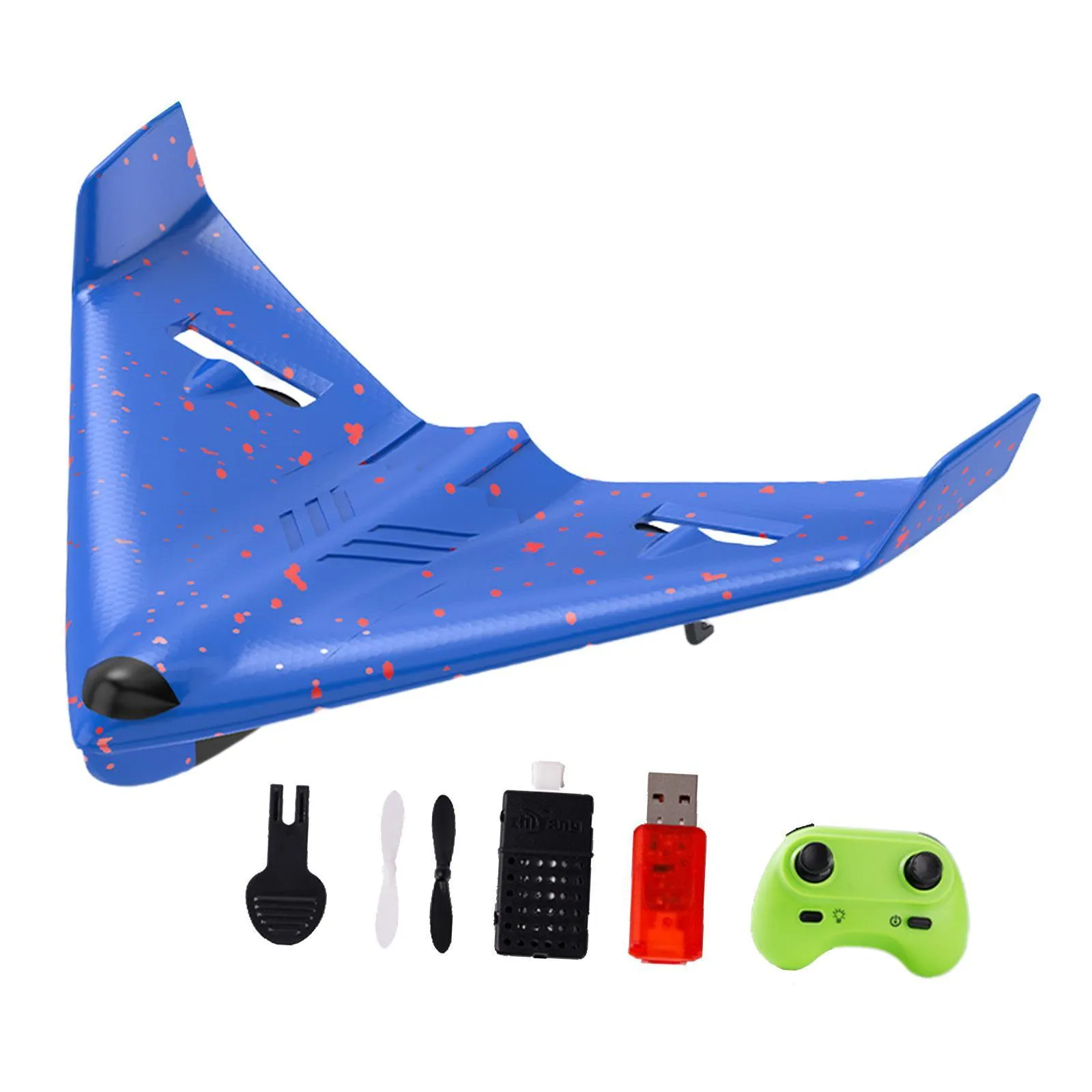 2 channel RC Airplane Easy to Control Portable Glider Plane for Kids Remote Control Flying Model Glider Airplane Foam Toys