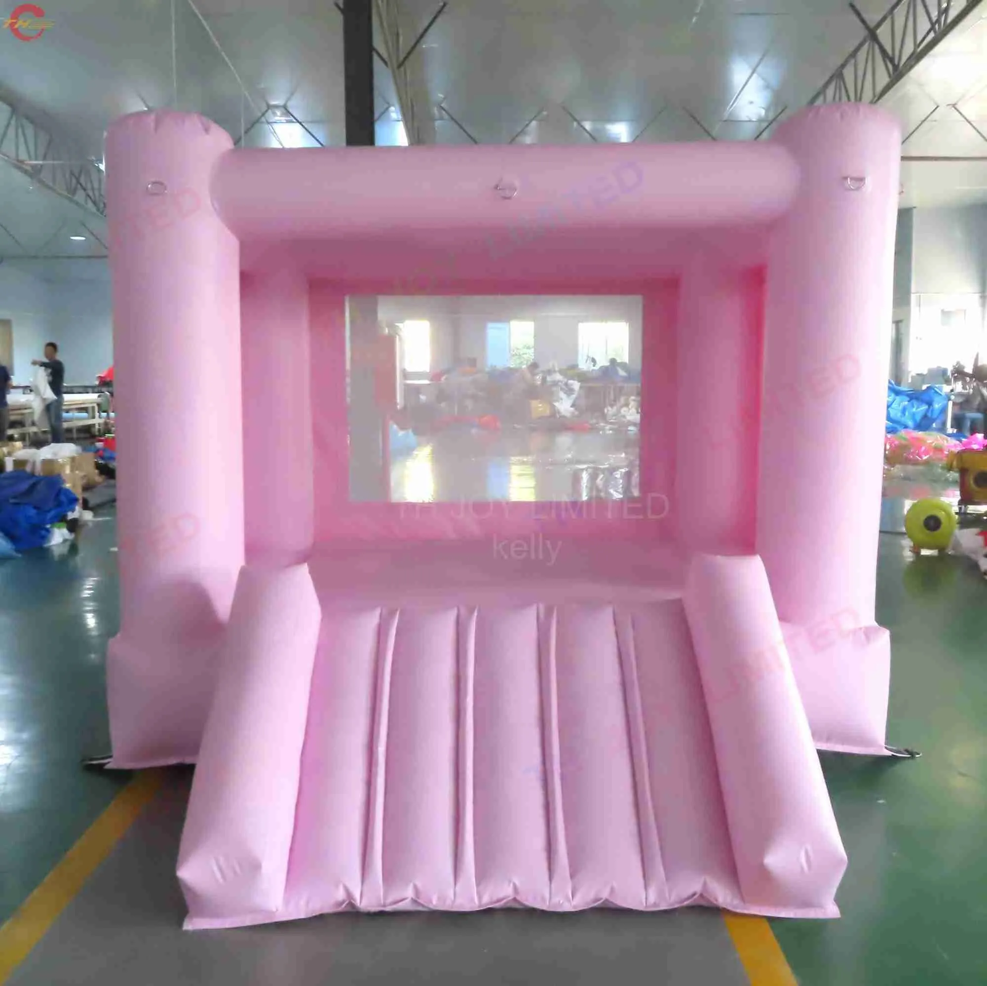 outdoor activities 10x8ft Inflatable Bouncer with Slide Kids mini Bounce House commercial Jumping Castle Slide