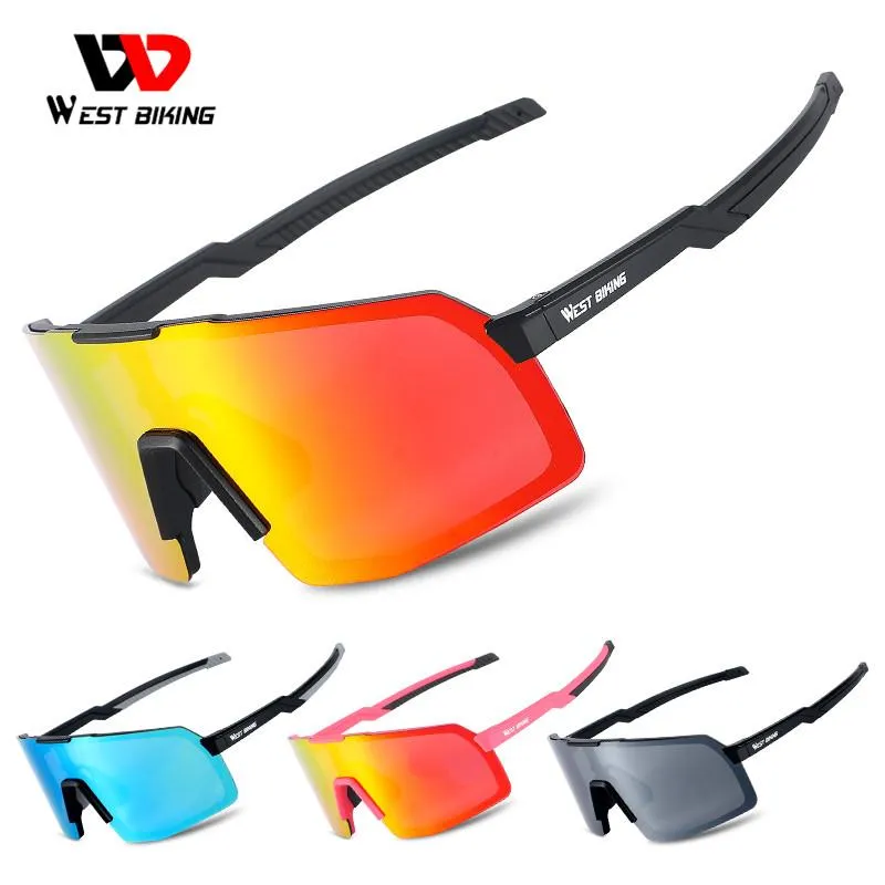 Sunglasses West Biking Sport Cycling Polarized Glasses Mtb Road Bike Eyewear Uv400 Sunglasses Motorcycle Bicycle Outdoor Riding Goggles