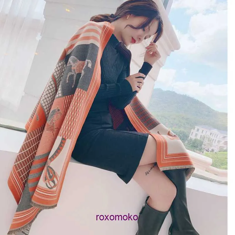 H home Boutique sciarpa di peluche in vendita Nuova sciarpa di carrozza autunnale e invernale Scialle di cashmere imitazione da donna Calda versione coreana Ispessito Double Sided Soft Temper