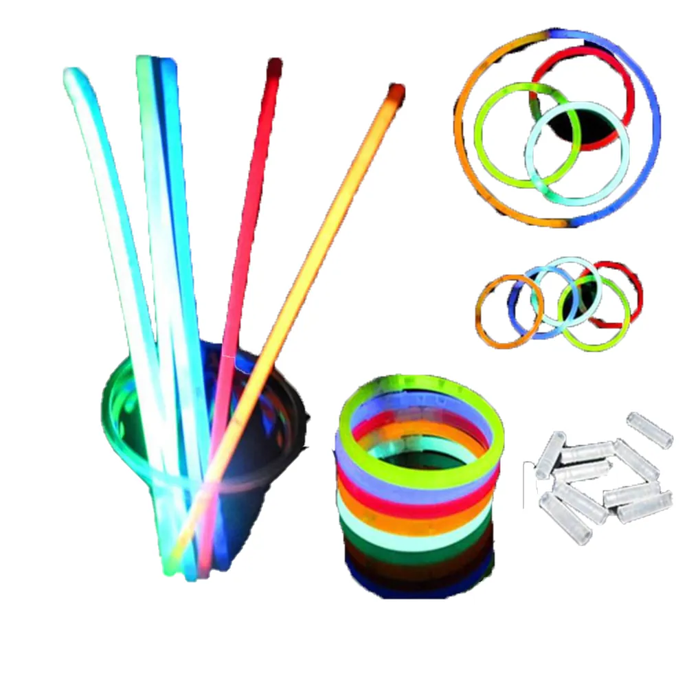 The Glowhouse UK Premium Glow Sticks for Kids Adults Bulk 205 Pcs Party  Pack inc Glow Glasses kit and Connectors for Bracelets and Necklaces. Mixed  Bright Long Lasting Glowsticks UK : Amazon.co.uk: