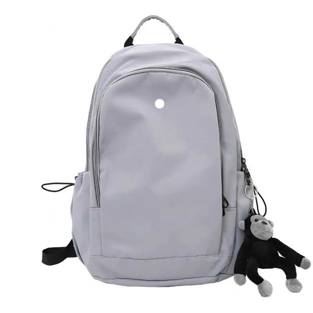 Lu Women Yoga Outdoor Bags Brackpack Brand Brand Casual Gym Teenger School Schoolbag Randack 4 цвета