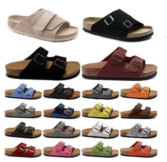 sandales de designer birks sabots pantoufles boston sabots toboggans arizona sandale toboggan hommes femmes chaussures curseurs daim serpent cuir boucle sangle tongs pantoufle 35-45