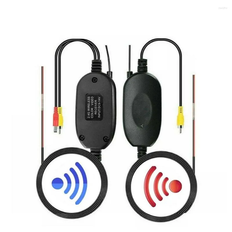 Caméscopes 2.4GHz voiture sans fil RCA Kit émetteur-récepteur vidéo pour stationnement caméra de recul moniteur DVD caméra de recul